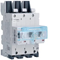 MCB SLS Selective overcurrent circuit breaker, 3P Cs 80A, busbar 40mm-12x5/10mm