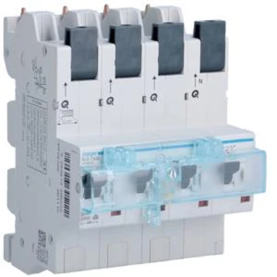 MCB SLS Selective overcurrent circuit breaker 3P+N Cs 32A Cu busbar 12x5/10mm 40mm