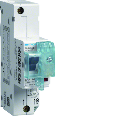 MCB SLS Selektiver Überstromschutzschalter 1P E 35A TS35