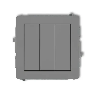 Mécanisme à triple liaison DECO Gris mat