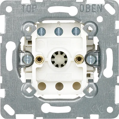 Mécanisme de commutation de ventilateur Merten, rotatif, 230 V CA 10 A