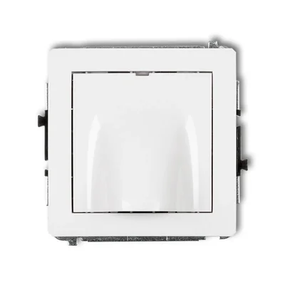 Mécanisme de sortie de câble DECO blanc