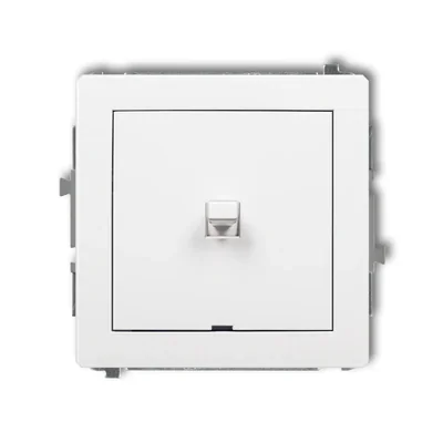Mecanismo de interruptor unipolar DECO estilo americano blanco