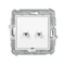 Meccanismo interruttore a candelabro MINI in stile americano, bianco