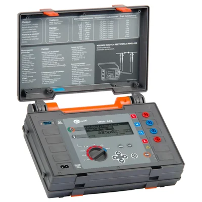 Medidor de baja resistencia MMR-620 con certificado de calibración