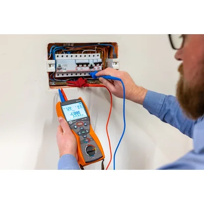 Medidor de parámetros de instalación eléctrica multifuncional MPI-506