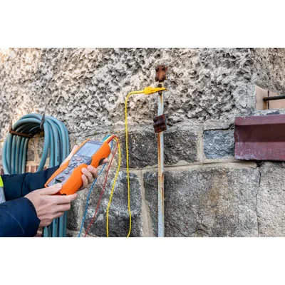 Medidor de parámetros de instalación eléctrica multifuncional MPI-507