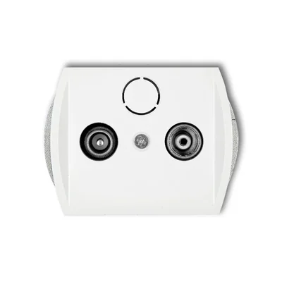 Механізм абонентської розетки TREND 2dB white RTV