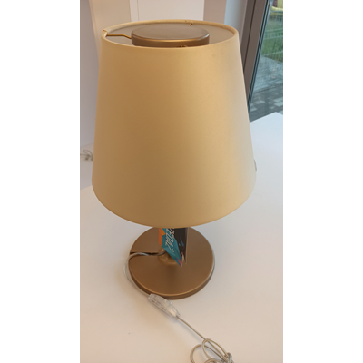 MELAMPO Lampada da tavolo espositiva color crema