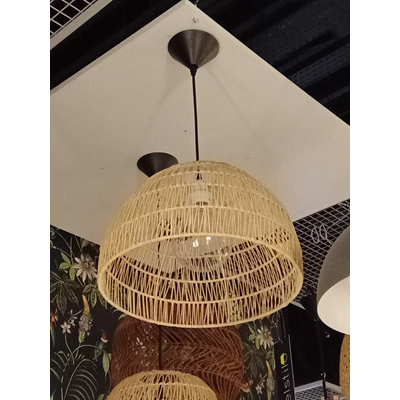 MELODY Hanging lamp 1xE27 max.60W 230V rattan