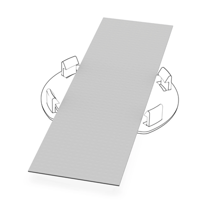 Membrane fixing strap 300x100 plastic