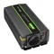 Měnič napětí Qoltec Monolith | 600 W | 1200 W | 12 V až 230 V | Pure Sinus