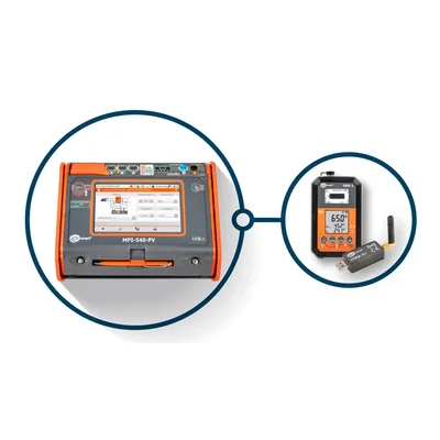 Měřič parametrů elektrické instalace MPI-540-PV Start (solární systém) +IRM-1+LORA