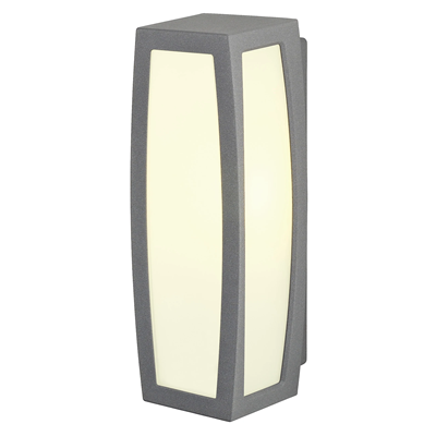 MERIDIAN BOX SENSOR E27 IP54 applique d'extérieur anthracite avec détecteur de mouvement