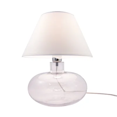 MERSIN Lampe à poser transparente