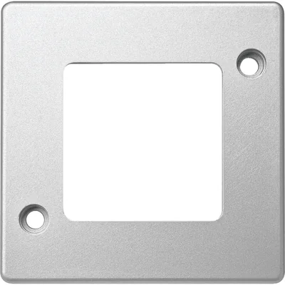 Merten Vandal-proof, single frame, aluminum