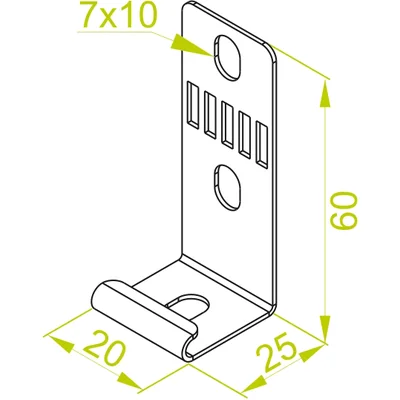 Mesh tray holder