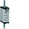 Messersicherungseinsatz NH1 gG mit Mittelindikator-Isolierhalter 100A 500V