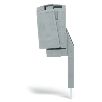 Messgewindebohrer bis max. 2,5 mm² für werkzeuglose Montage, grau