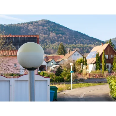 MĚSTSKÁ LUCERNA SYMETRICKÁ 29W SYM PS 822-827 IP66 GY svítidlo