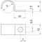 Metal cable clip 5mm 1015 5 G