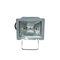Metal halide floodlight 35W 230V IP44 R7s grey