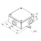 Metal junction and junction box PMO2(5/6)