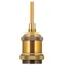 METAL LAMPHOLE E27 GOLD