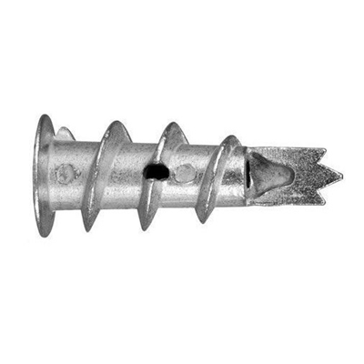 Metal self-drilling fastener for plasterboards