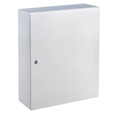 Metal switchgear "ARGENTA" equipped with full surface mounting plate IP55 1200x1000x300