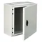 Metal switchgear "ARGENTA" equipped with full surface mounting plate IP55 300x300x150