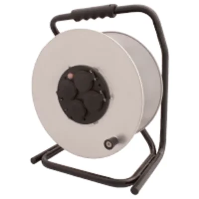 Metalltrommel 4x2P+Z IP-44, 250V~/16A mit Thermoschutz PZB-1111