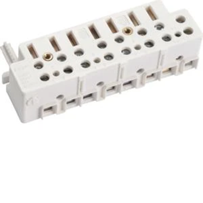 Meter terminal block 63A 3+N with voltage terminals