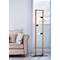 METRO Floor lamp brushed pine
