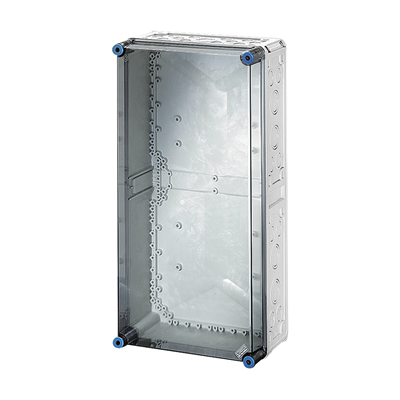 Mi 80400 Mi empty box, IP 65, size 4 - 300x600x170, transparent cover