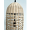 MIA Hanging lamp E27 IP20 rattan