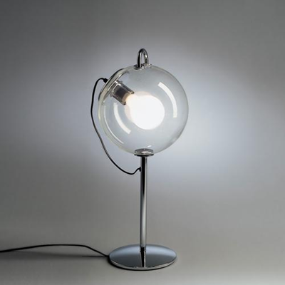 Miconos Tavolo lampe de table d'affichage en argent