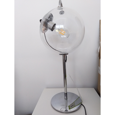 Miconos Tavolo lampe de table d'affichage en argent