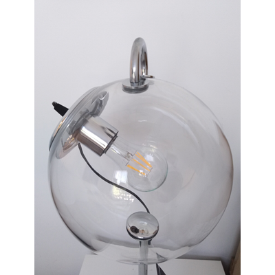 Miconos Tavolo lampe de table d'affichage en argent