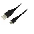 Micro cavo USB/A USB/B 5 m nero