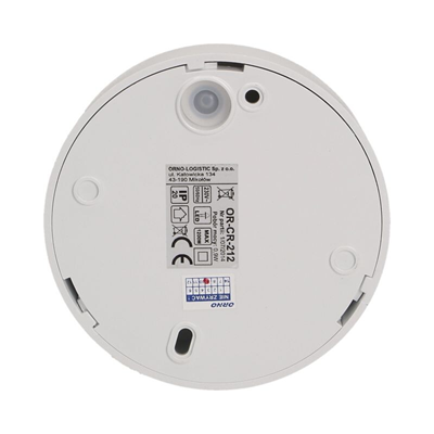 Microwave motion sensor with shield, 5.8GHz, IP20, 1200W