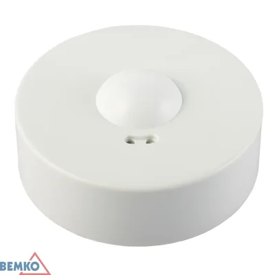 MICROWAVE SENSOR 1200W 360* IP20 ROUND WHITE