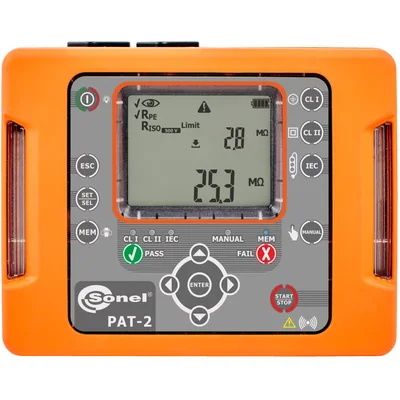 Miernik bezpieczeństwa sprzętu elektrycznego PAT-2