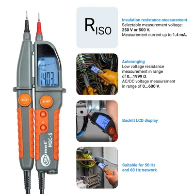 Miernik rezystancji izolacji MIC-5