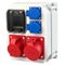 MIKOŁAJKI Stationary switchgear 4M 1x CEE 16A 5P 400V 1x CEE 32A 5P 400V 2x GS 16A 230V