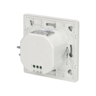 Mikrovlnný pohybový senzor, zapuštěný, 5,8 GHz, 180 stupňů. IP20, 1200W bílá