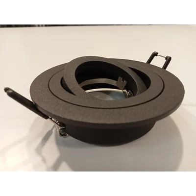 MINI CALTI Einbauleuchte 9,5cm 50W GU10 IP20 schwarz