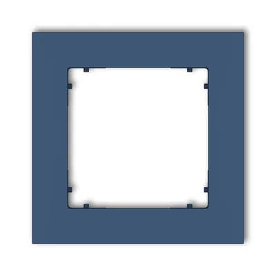 MINI Cornice quadrata singola universale in plastica blu navy
