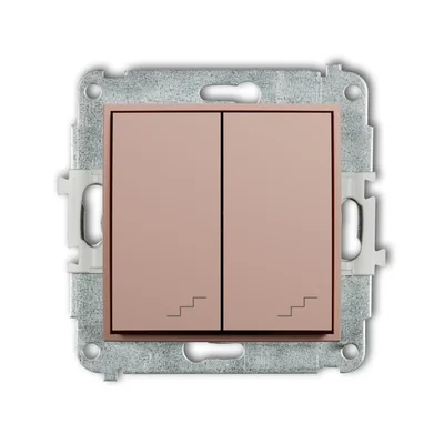 MINI Double Stair Switch Mechanism Salmon