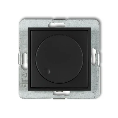 MINI Electronic push-turn lighting controller mechanism for LED lamps, matt black